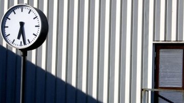 clock-and-wall