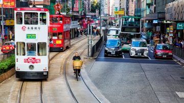 Street in Hong Kong