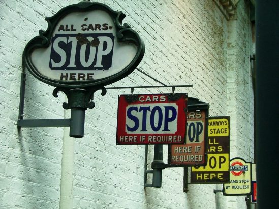 stop signs