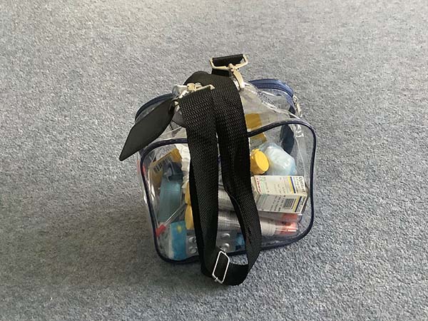Jenny see through medical flight bag