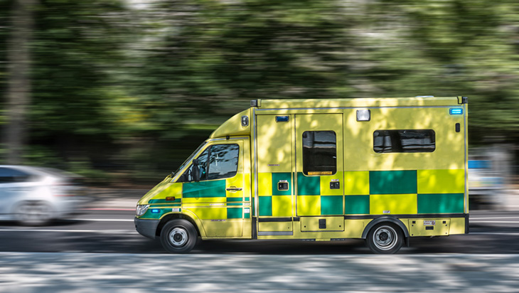 NHS ambulance