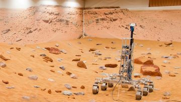 ExoMars: Autonomous Vehicles for the Red Planet Extended Mars Yard opening