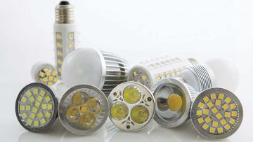 group of LED light bulbs