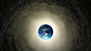 Earth black hole
