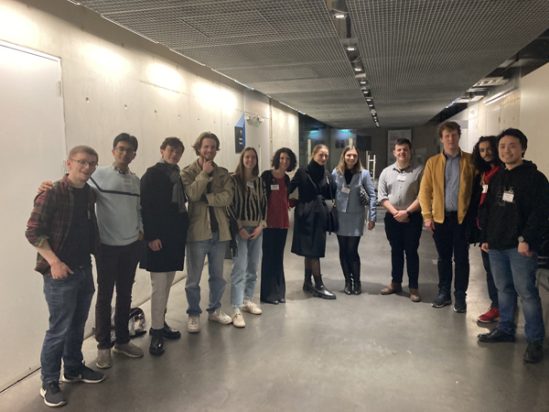 Students at the TMT Networking Evening at Greenwich