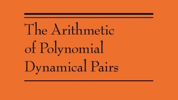 The Arithmetic of Polynomial Dynamical Pairs 415 The Arithmetic front sml2