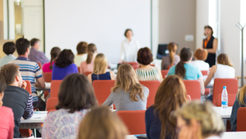 Academics in a classroom